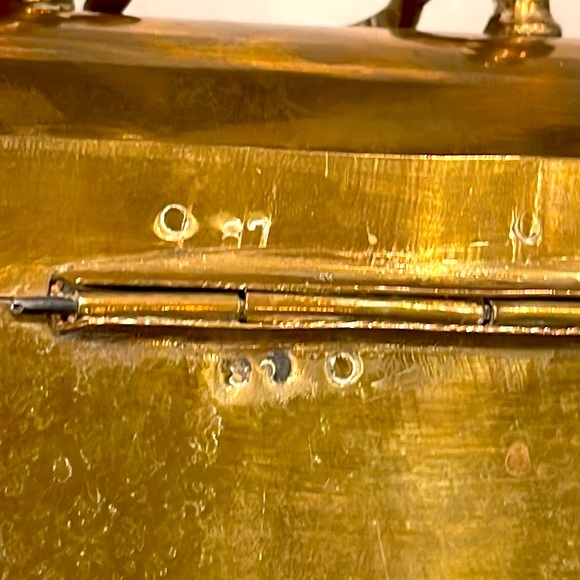 Jewelry Box Handmade Solid Brass Vintage Made in Isca India Functional Catch EUC - Picture 10 of 10